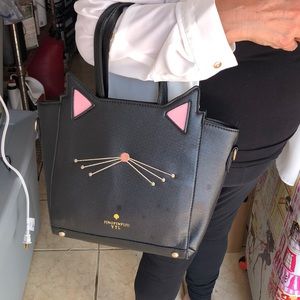 Cute kitty tote